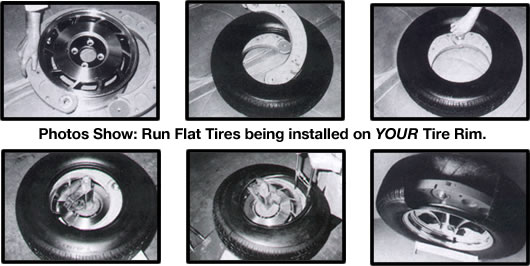 CRF Run-Flat Tire Inserts