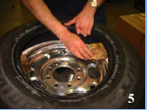 Rodgard Run Flat Tire Insert installation process